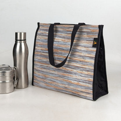 Upcycled Handcrafted Lunch Bag (LB0526-011) PS_W