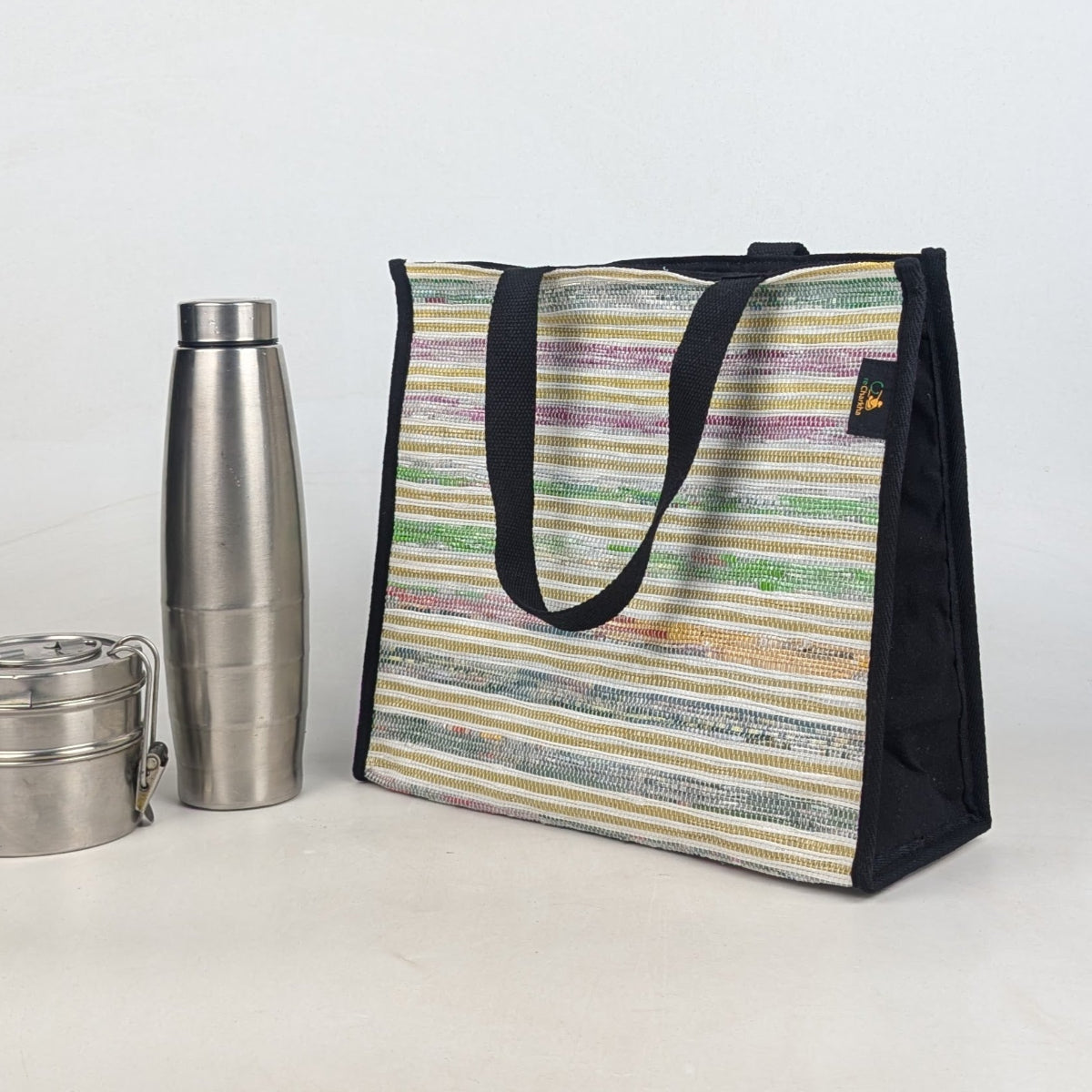 Upcycled Handcrafted Lunch Bag (LB0826-002)