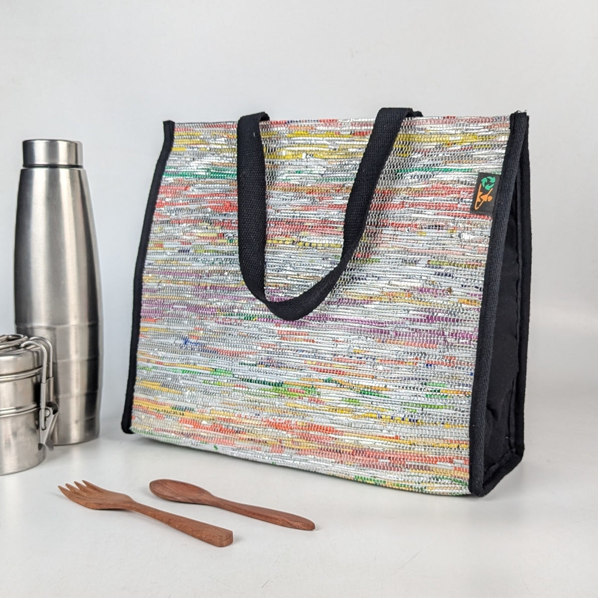 Upcycled Handcrafted Lunch Bag (LB0925-001) PS_W
