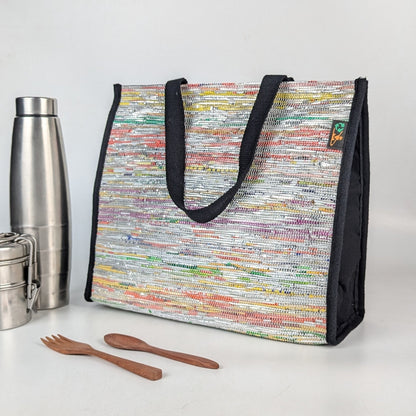 Upcycled Handcrafted Lunch Bag (LB0925-001) PS_W