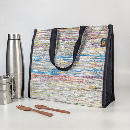 Upcycled Handcrafted Lunch Bag (LB0925-002) PS_W