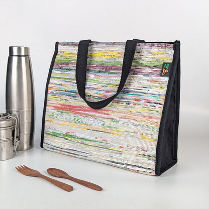 Upcycled Handcrafted Lunch Bag (LB0925-003) PS_W