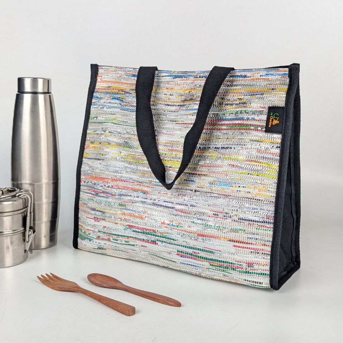 Upcycled Handcrafted Lunch Bag (LB0925-004) PS_W