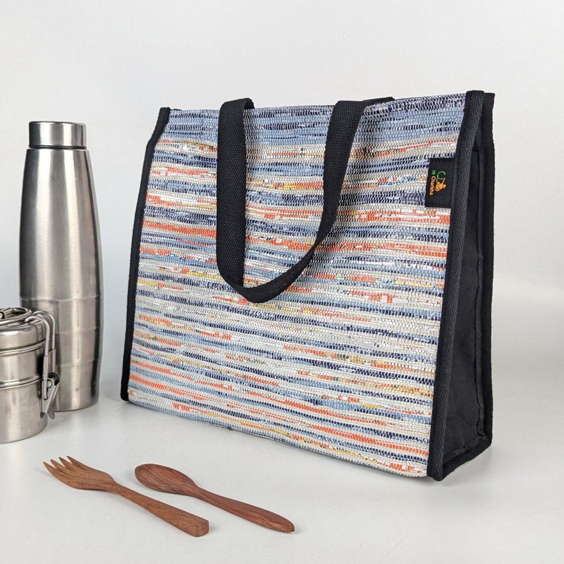 Upcycled Handcrafted Lunch Bag (LB0925-005) PS_W