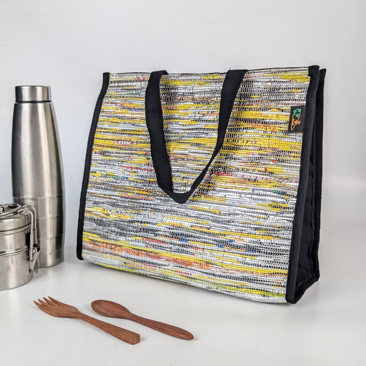 Upcycled Handcrafted Lunch Bag (LB0925-006) PS_W