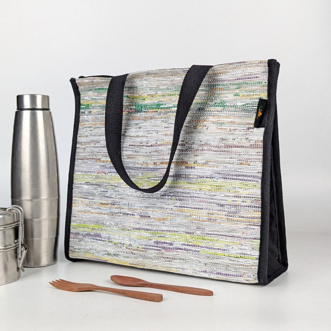 Upcycled Handcrafted Lunch Bag (LB1025-001) PS_W