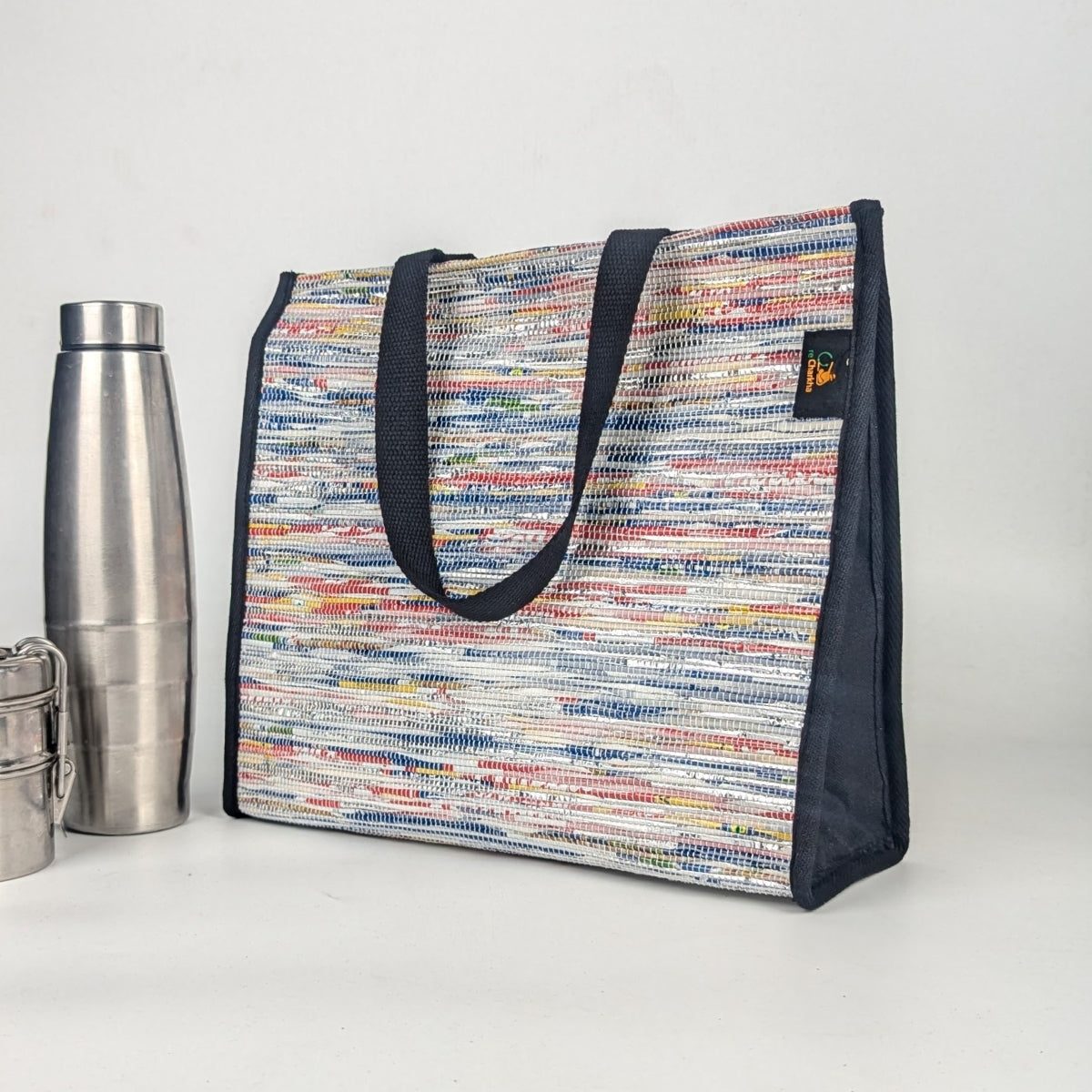 Upcycled Handcrafted Lunch Bag (LB1225-005) PS_W