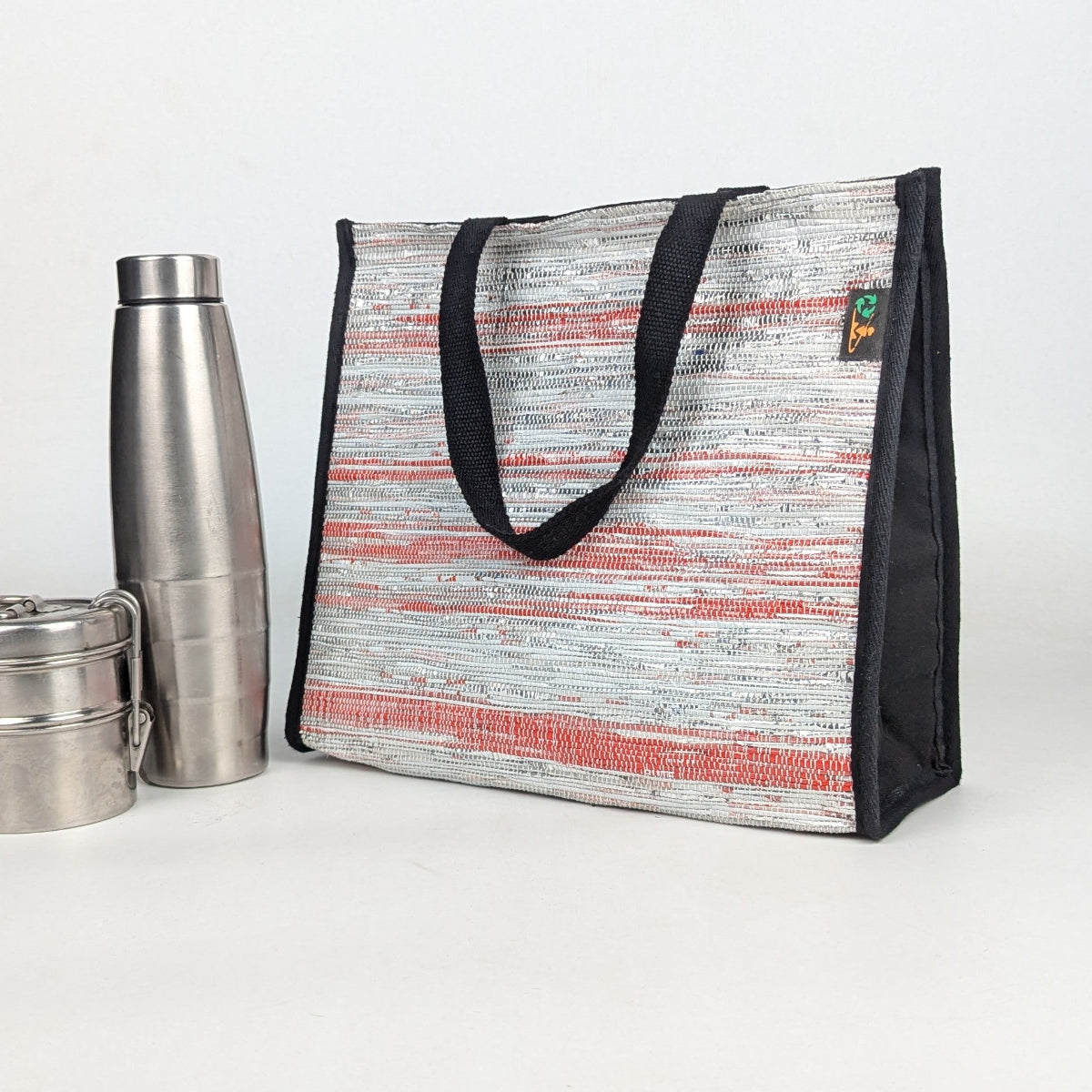 Upcycled Handcrafted Lunch Bag (LB1225-015) PS_W