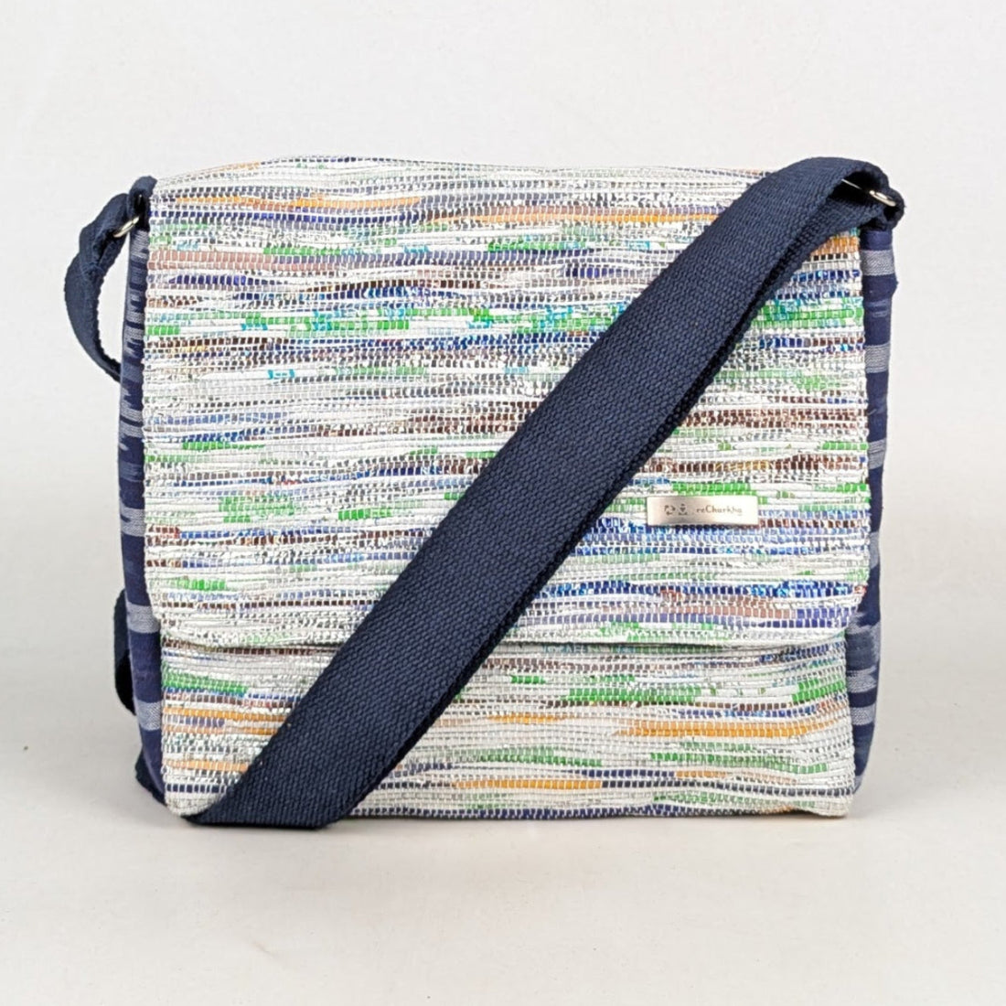 Upcycled Handcrafted Messenger Bag (MB0426-001) PS_W 