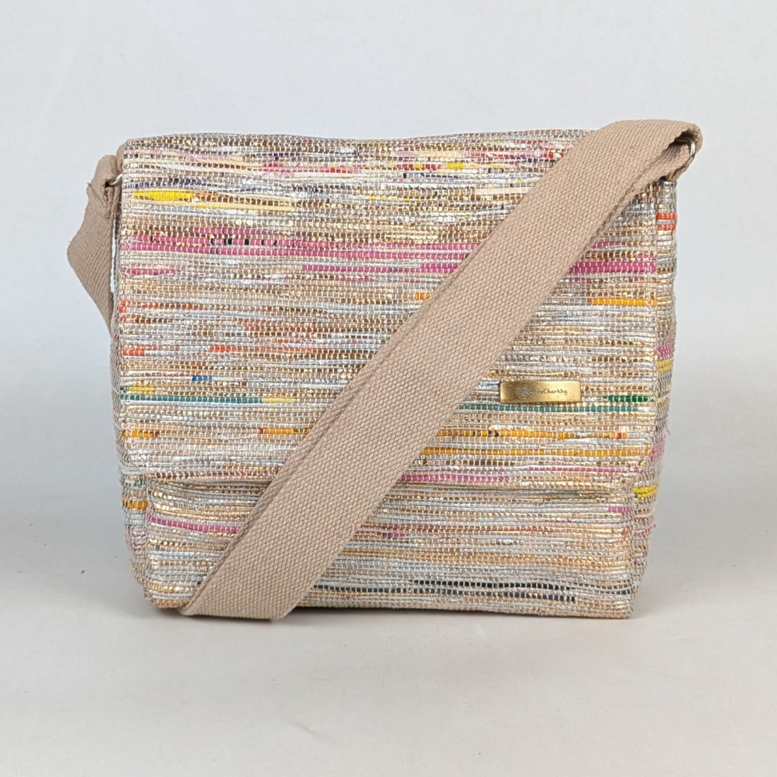 Upcycled Handcrafted Messenger Bag (MB0426-002) PS_W 