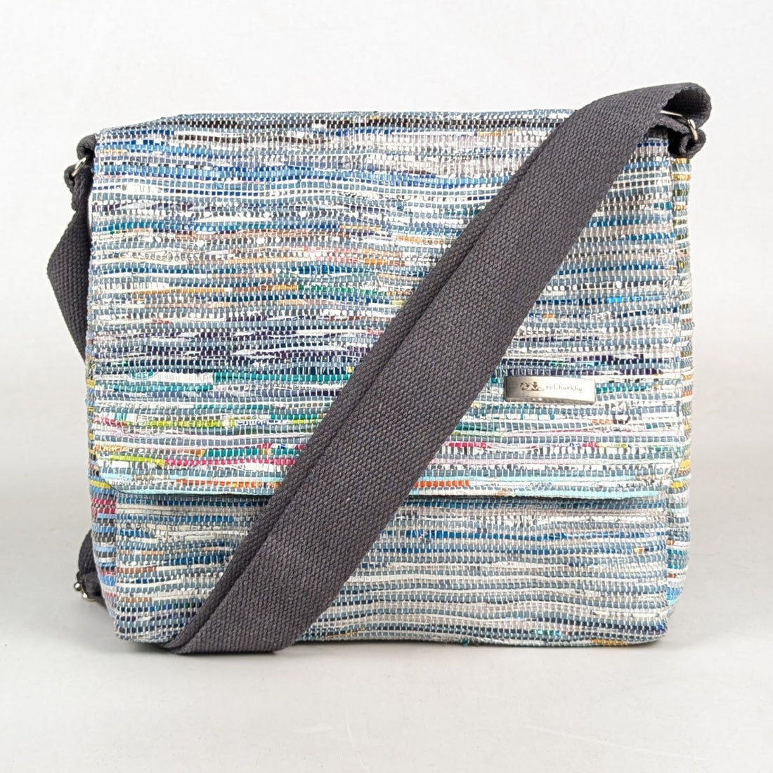Upcycled Handcrafted Messenger Bag (MB0426-008) PS_W 