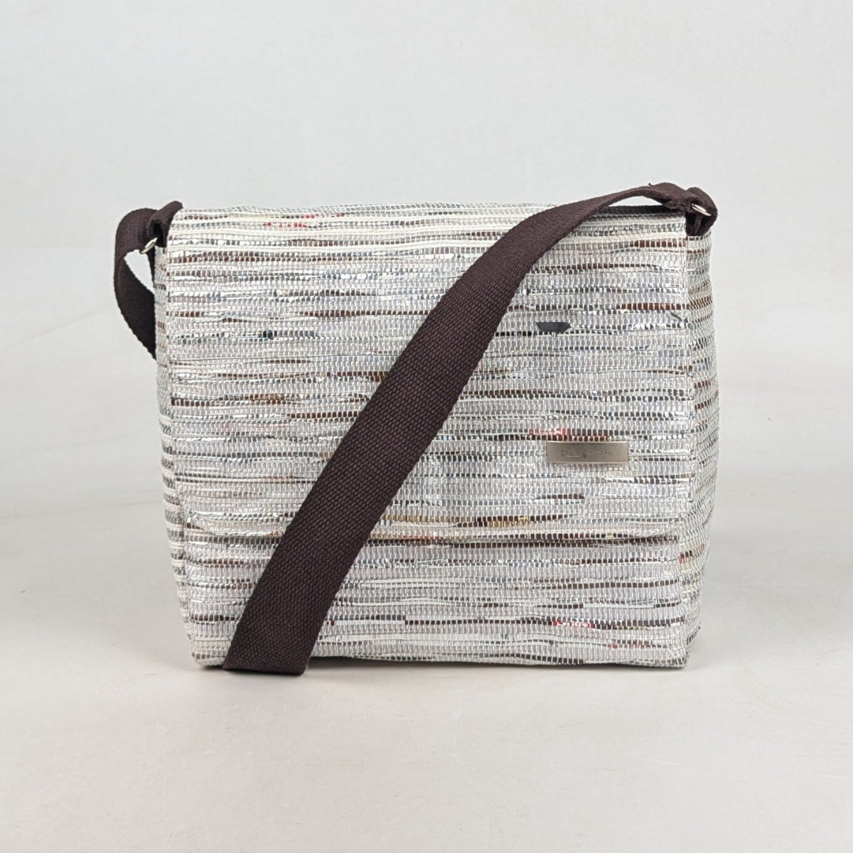 Upcycled Handcrafted Messenger Bag (MB0726-001) 