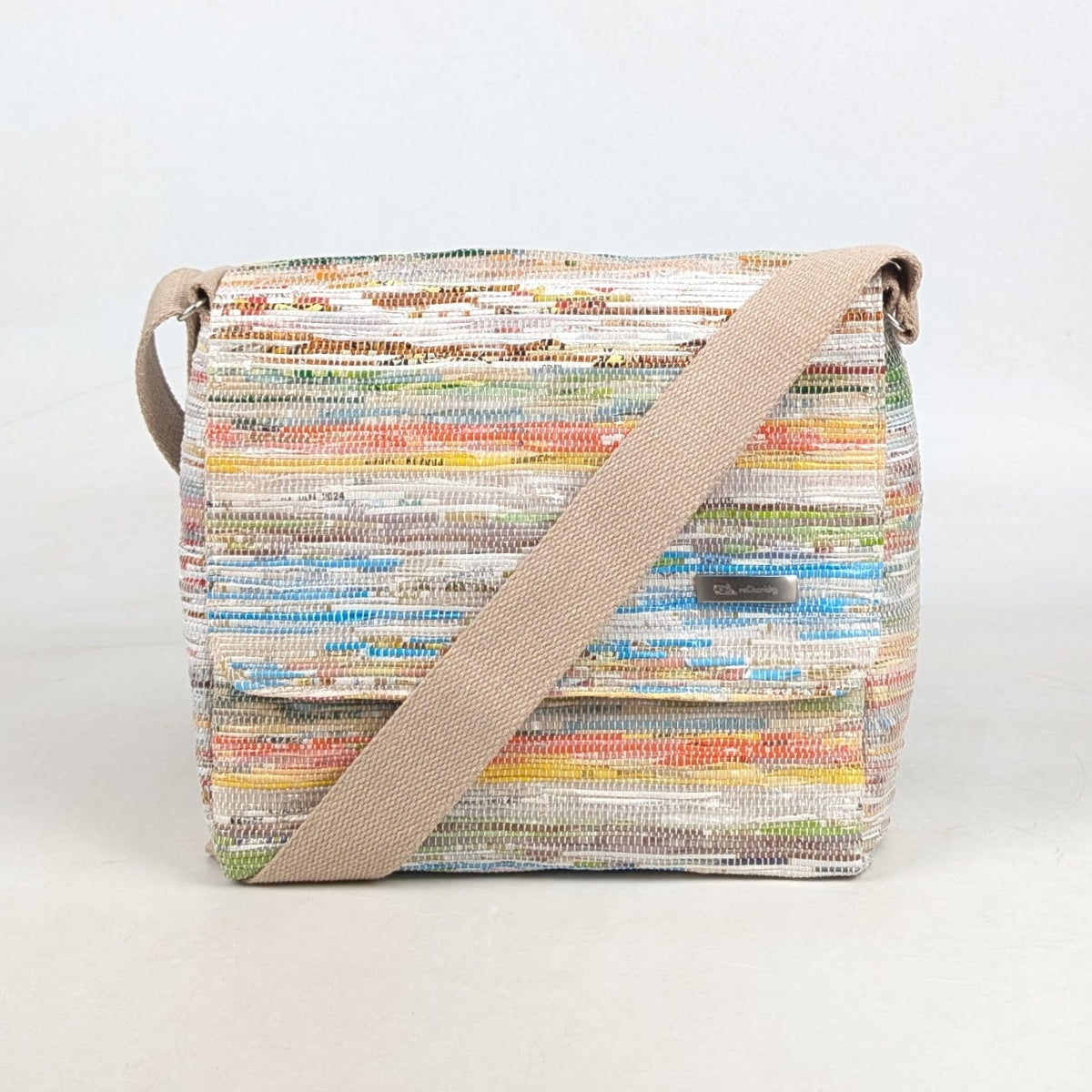Upcycled Handcrafted Messenger Bag (MB0726-005) 