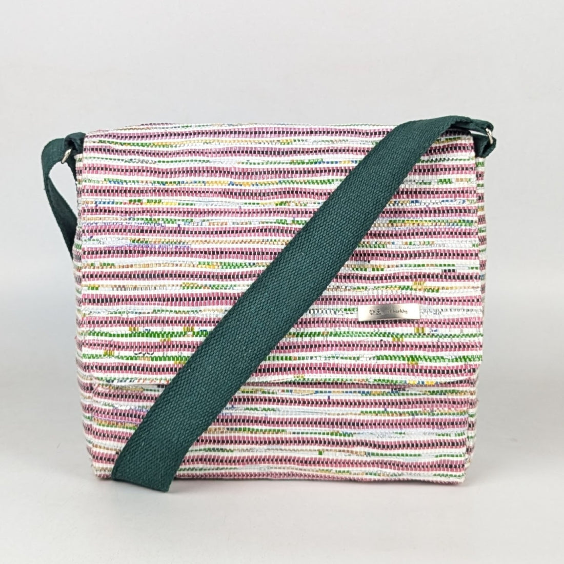 Upcycled Handcrafted Messenger Bag (MB0825-006) PS_W