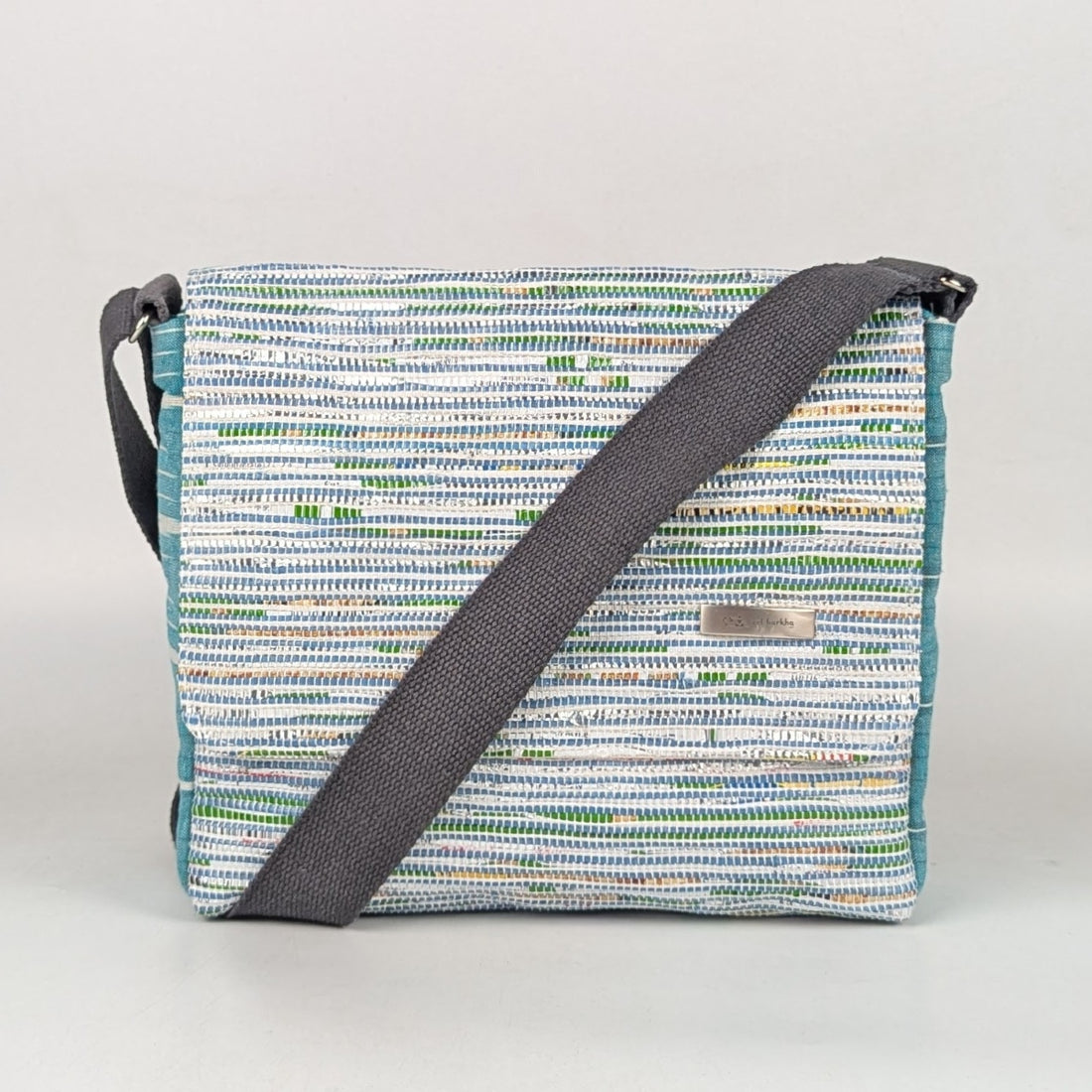 Upcycled Handcrafted Messenger Bag (MB0825-009) PS_W