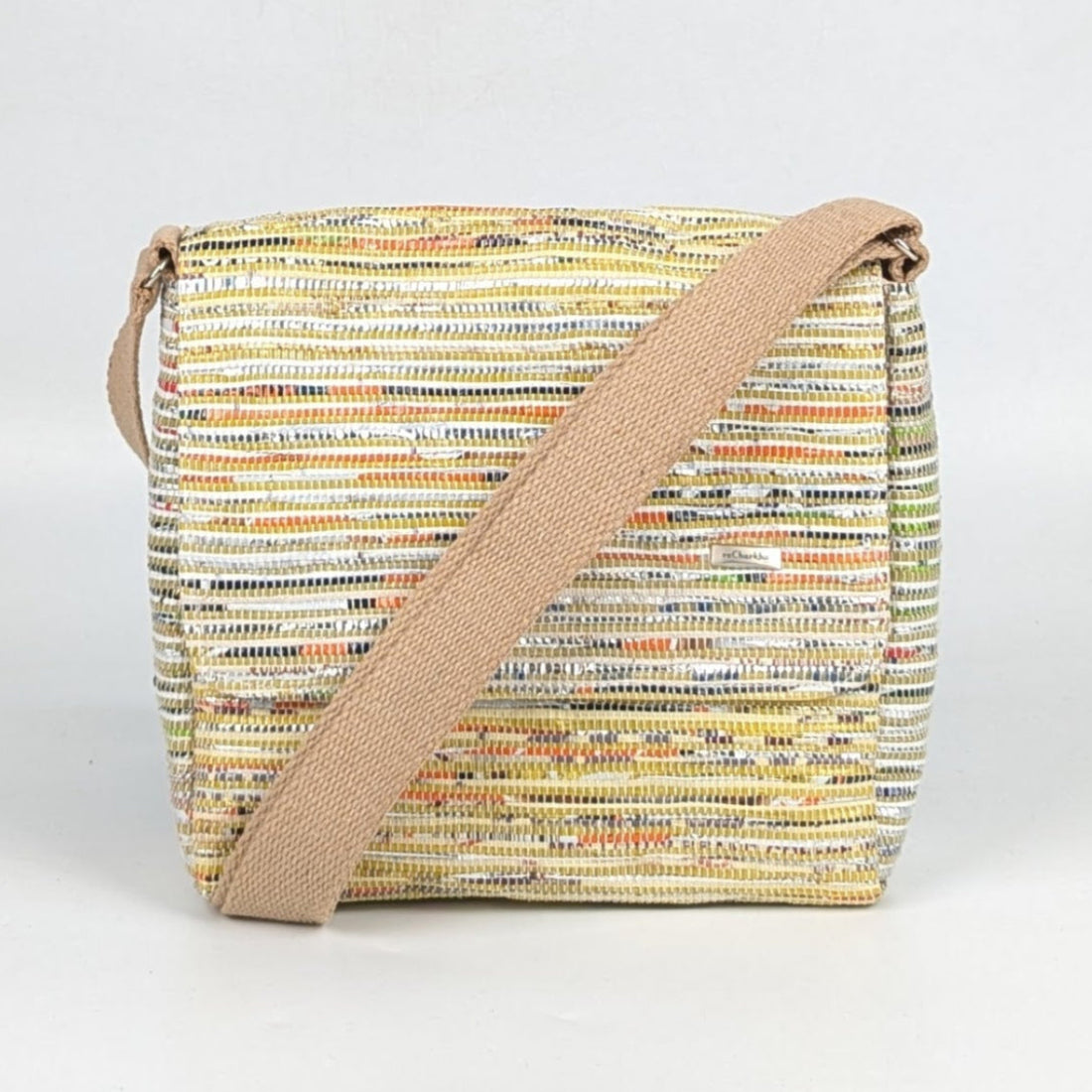 Upcycled Handcrafted Messenger Bag (MB0826-007) 