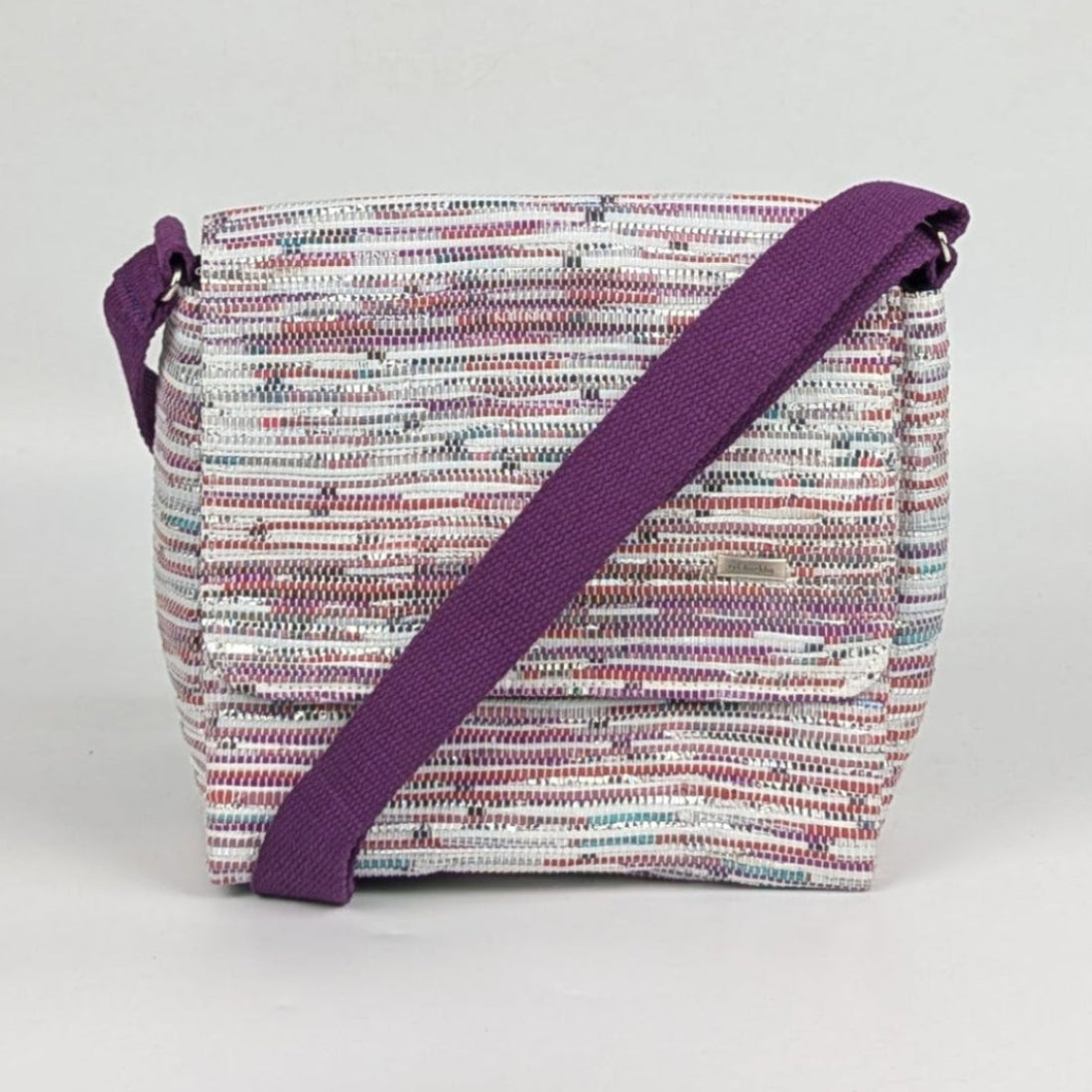 Upcycled Handcrafted Messenger Bag (MB0826-010) 