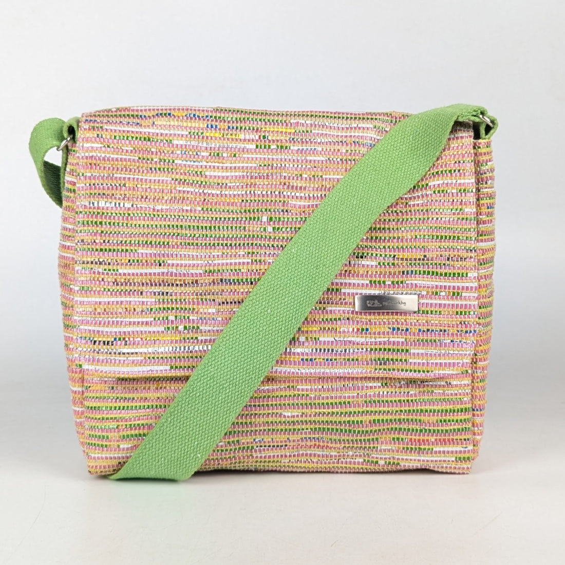 Upcycled Handcrafted Messenger Bag (MB1025-007) PS_W