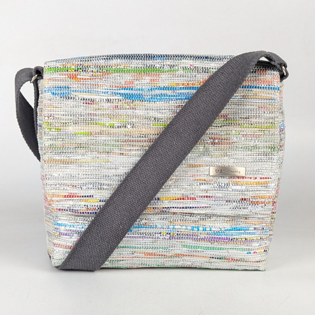 Upcycled Handcrafted Messenger Bag (MB1025-008) PS_W