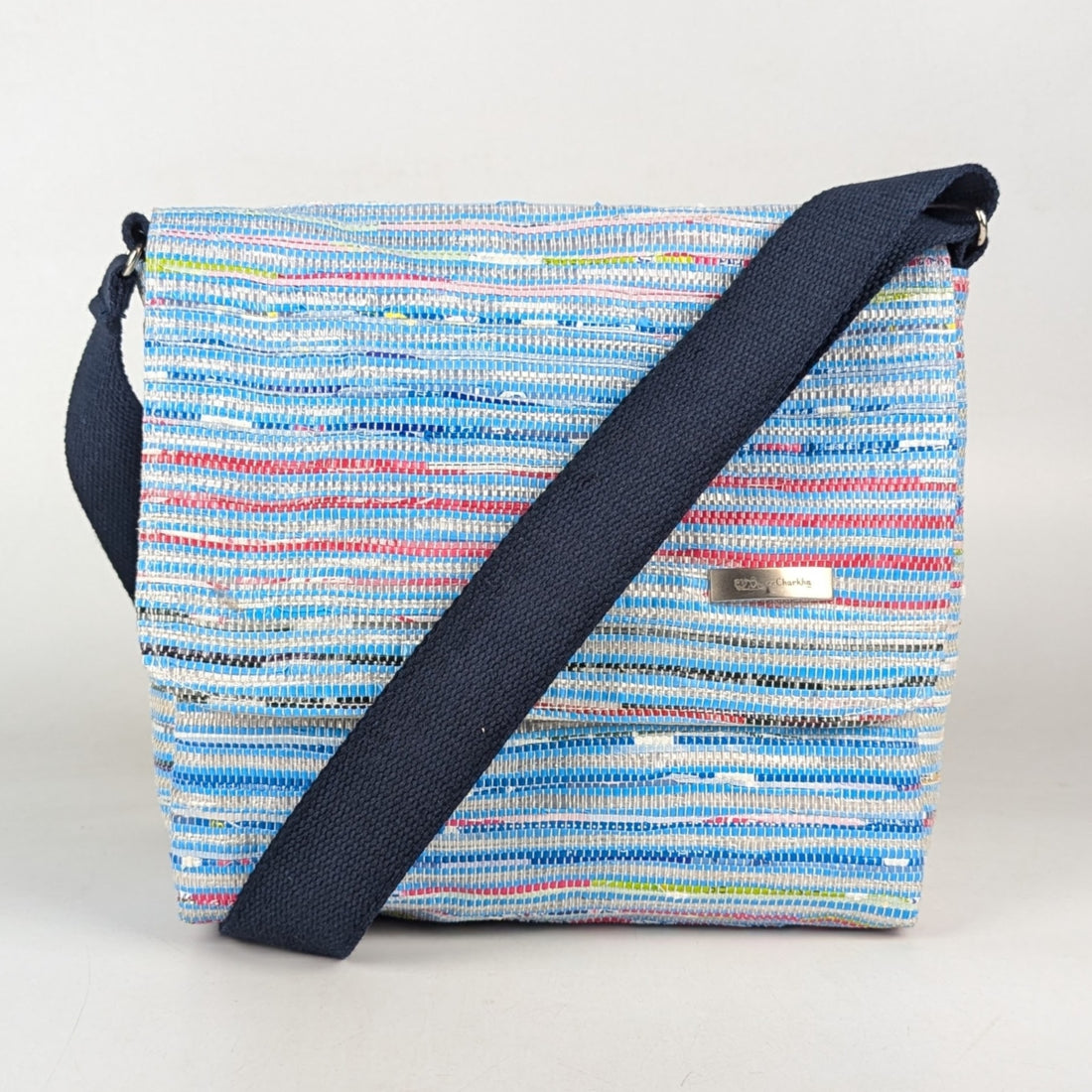 Upcycled Handcrafted Messenger Bag (MB1025-009) PS_W