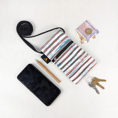 Upcycled Handcrafted Mobile Sling (MSL0626-009) PS_W 