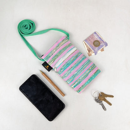 Upcycled Handcrafted Mobile Sling (MSL0626-012) PS_W