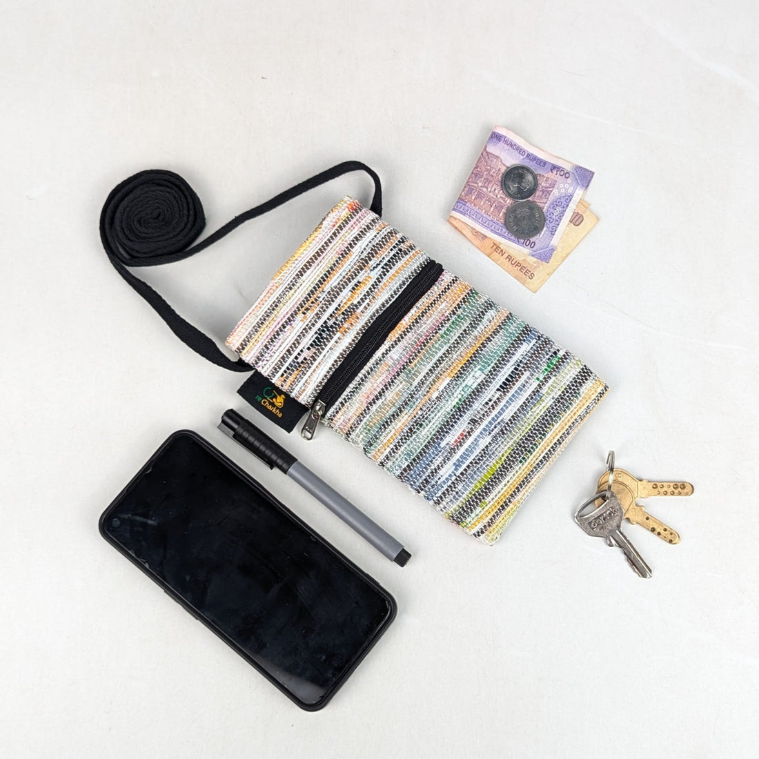 Upcycled Handcrafted Mobile Sling (MSL0726-012)
