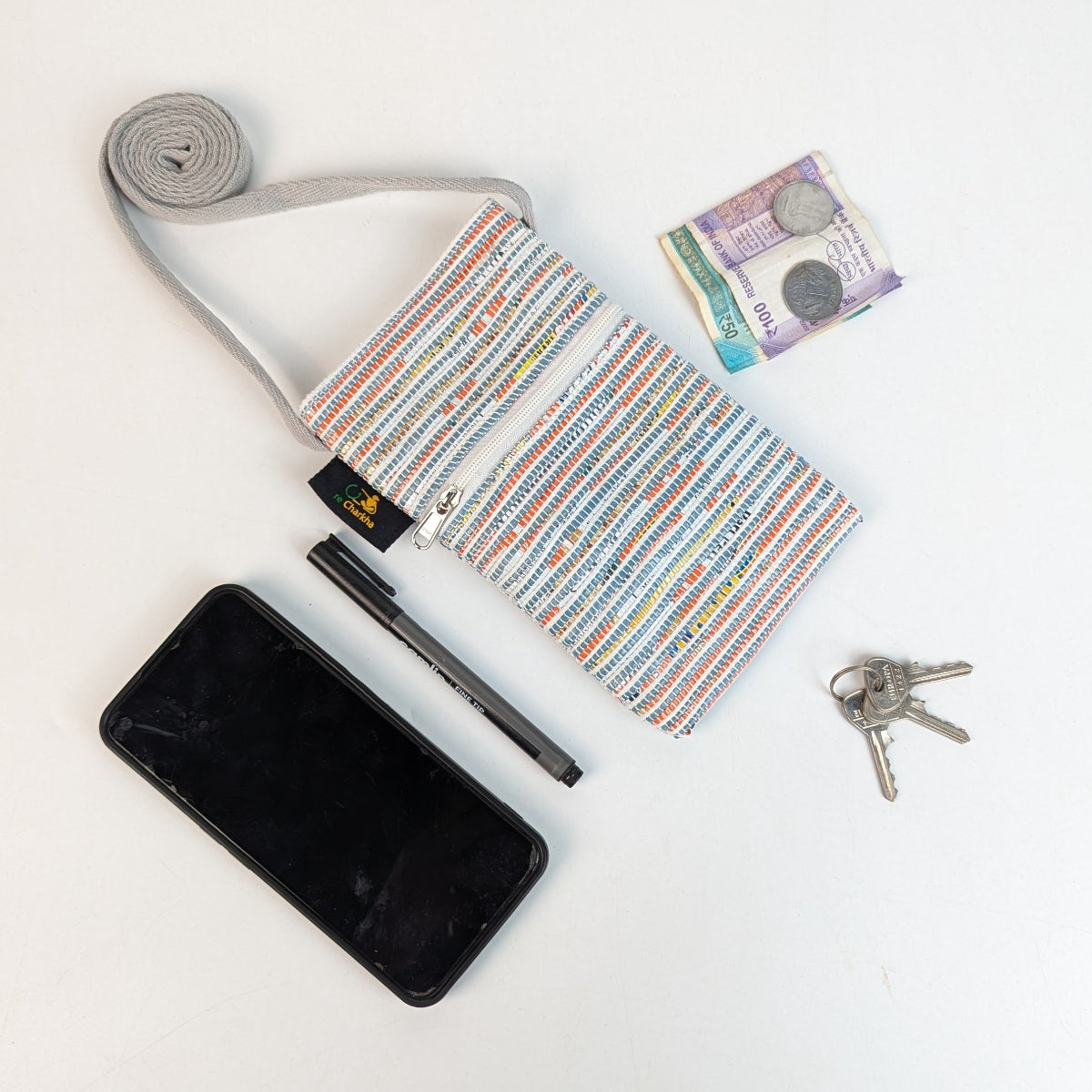 Upcycled Handcrafted Mobile Sling (MSL1026-003)