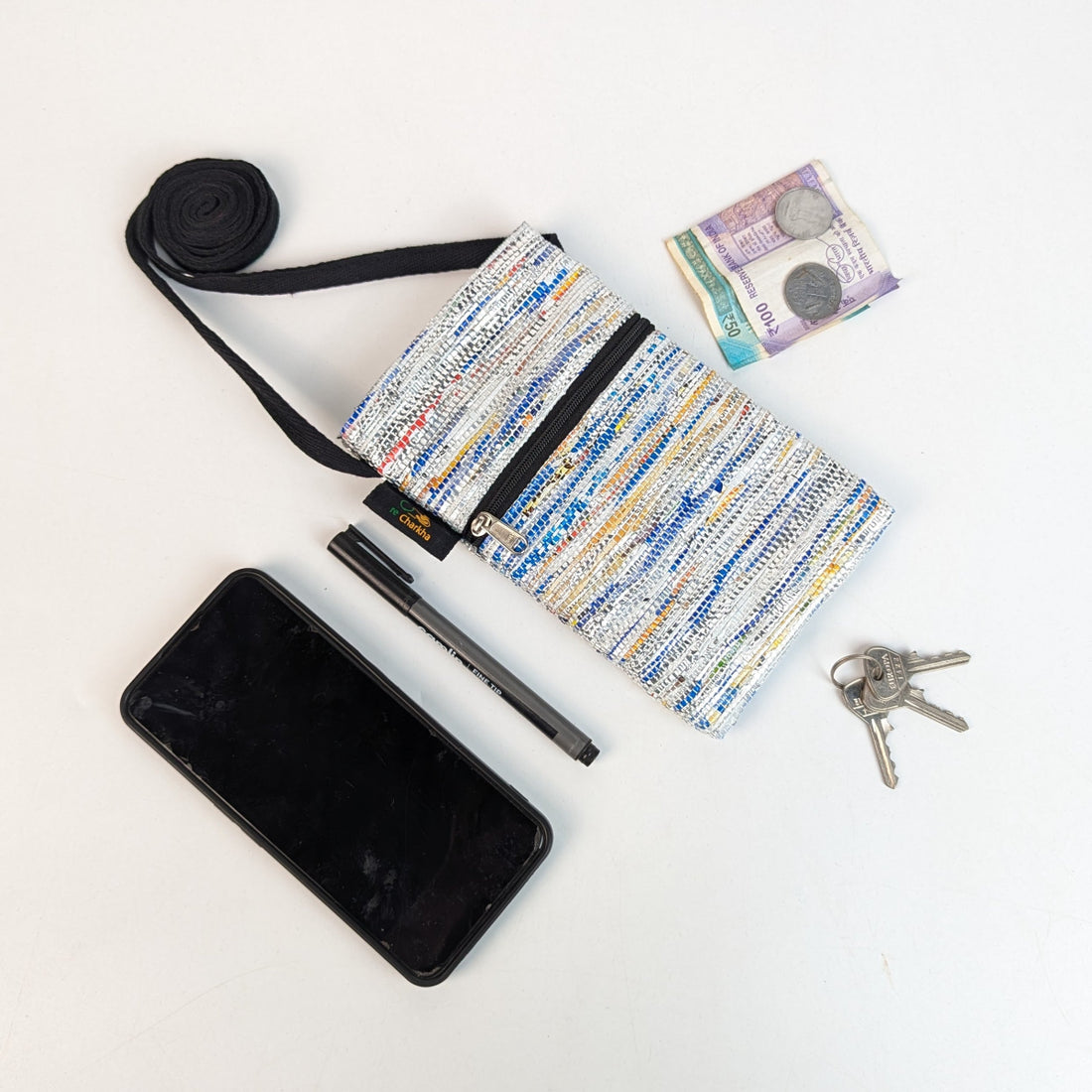Upcycled Handcrafted Mobile Sling (MSL1026-005)