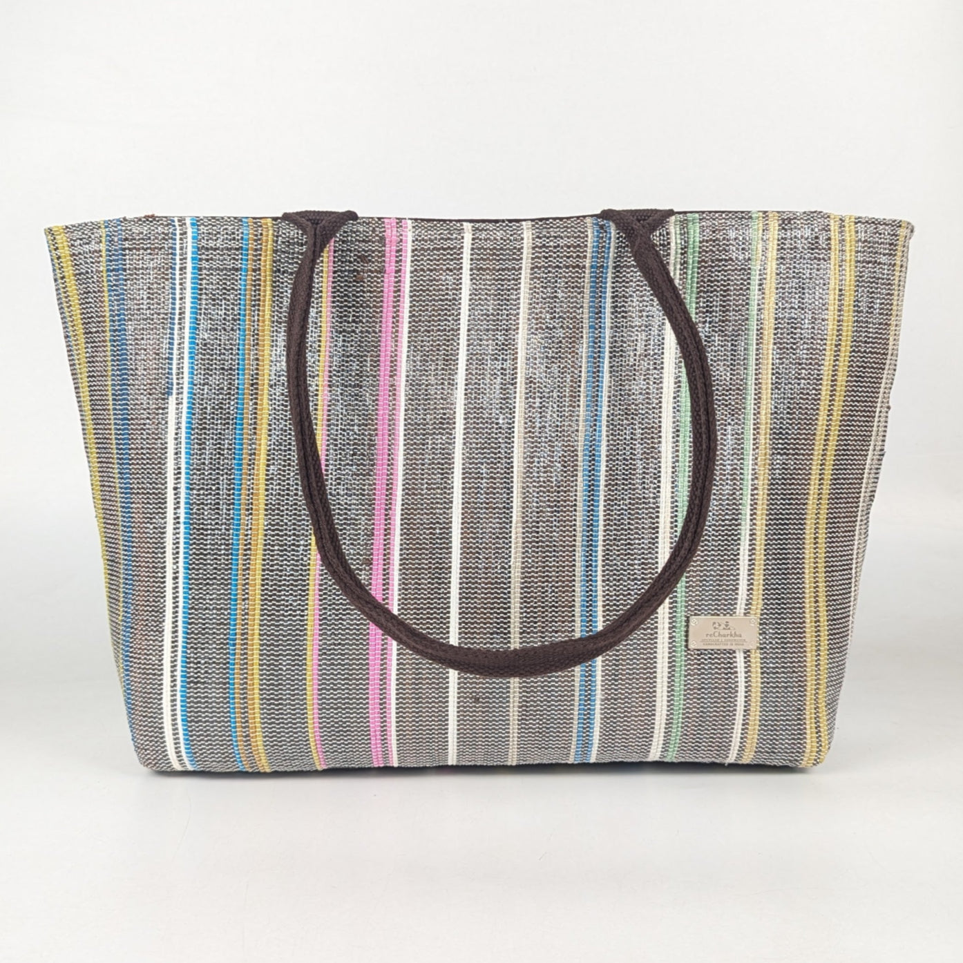 Upcycled Handcrafted Office Tote (OT0625-002) PS_W