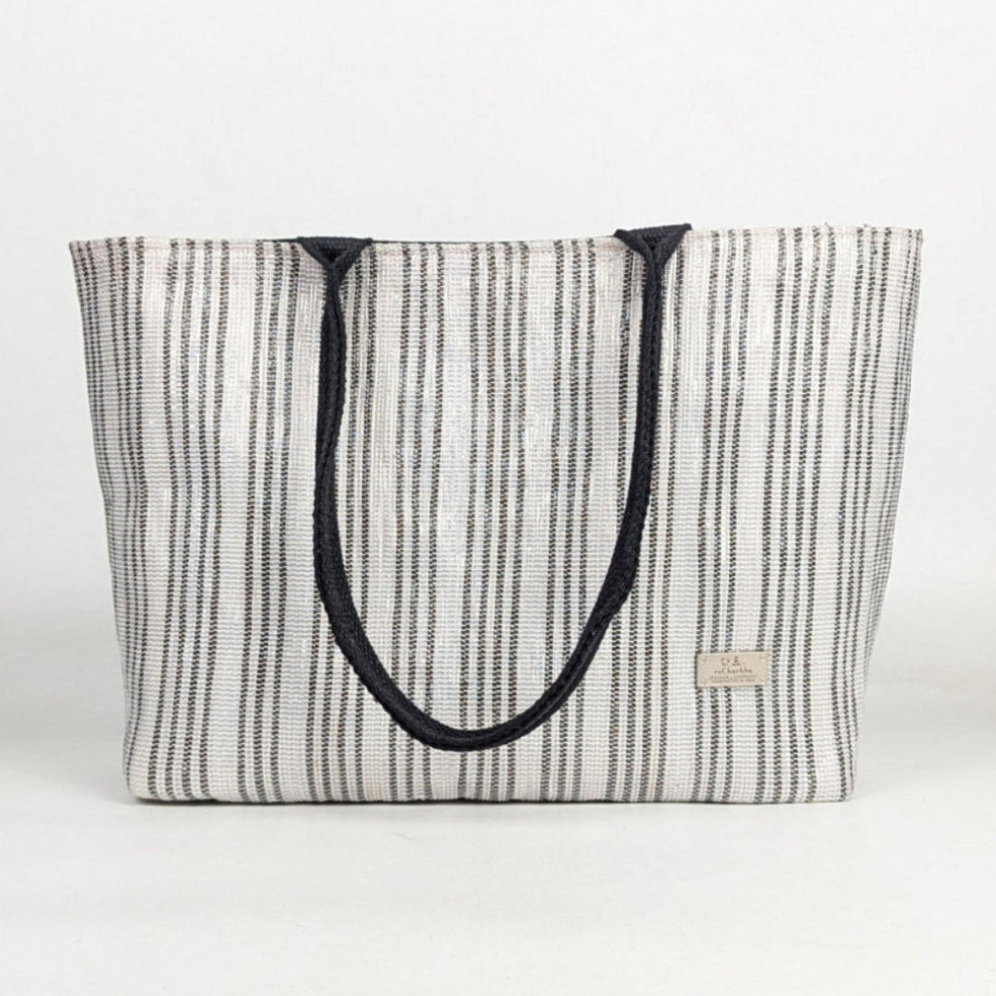 Upcycled Handcrafted Office Tote (OT0126-005) PS_W