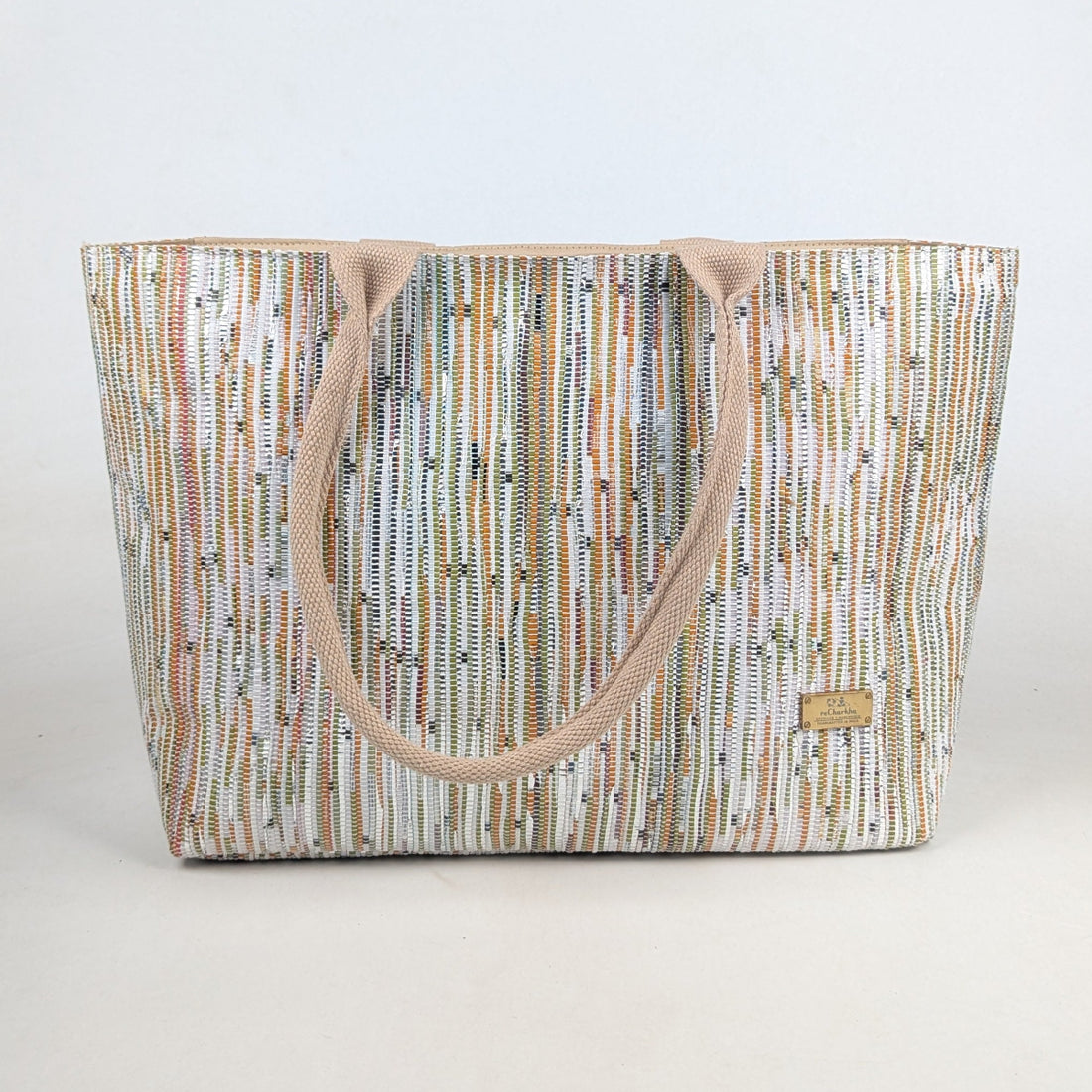 Upcycled Handcrafted Office Tote (OT0326-003) PS_W
