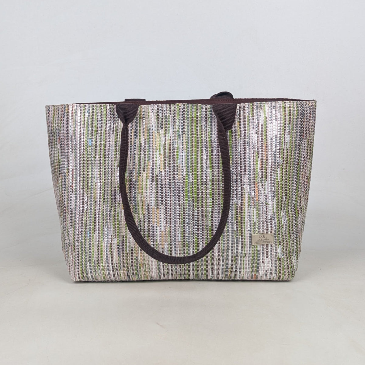 Upcycled Handcrafted Office Tote (OT0626-003) PS_W