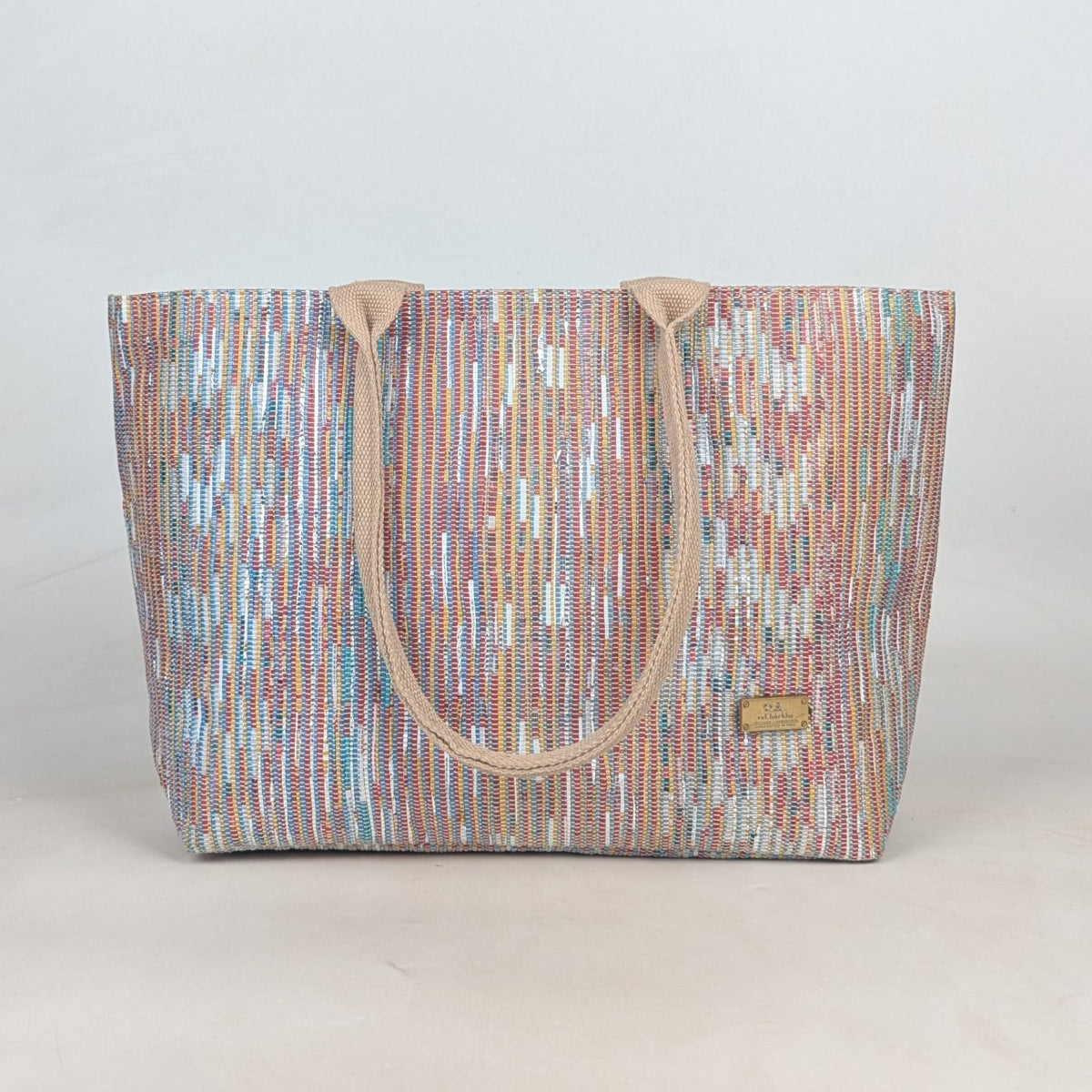 Upcycled Handcrafted Office Tote (OT0626-007) PS_W