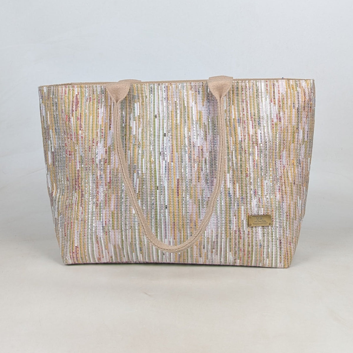 Upcycled Handcrafted Office Tote (OT0626-008) PS_W
