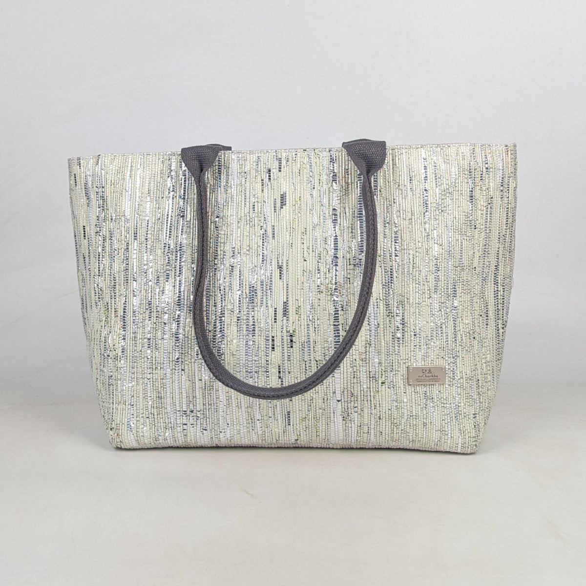 Upcycled Handcrafted Office Tote (OT0626-010) PS_W