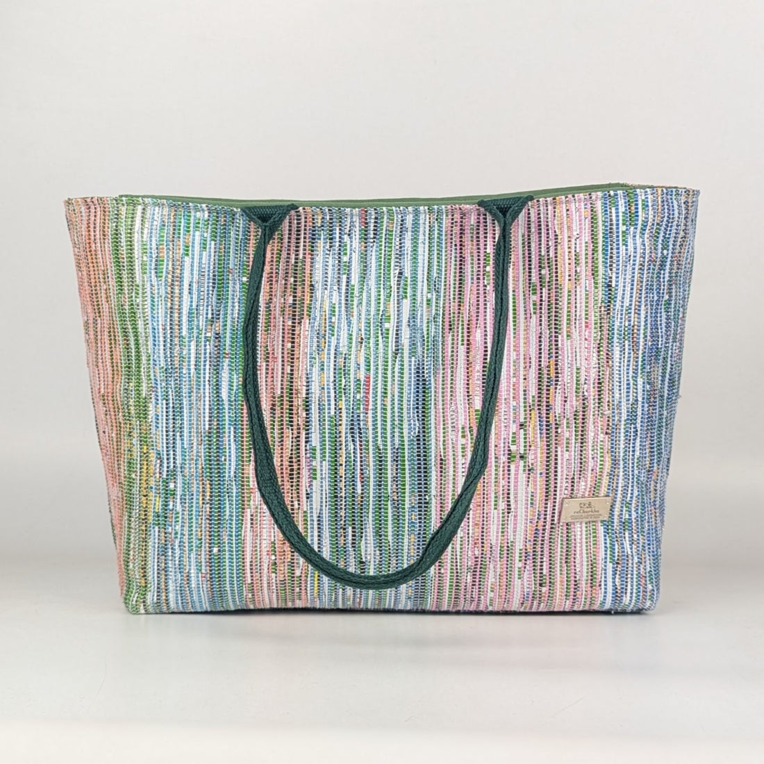 Upcycled Handcrafted Office Tote (OT0825-010) PS_W