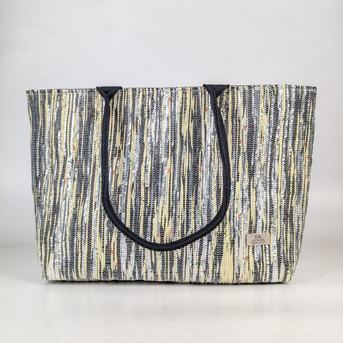 Upcycled Handcrafted Office Tote (OT1025-006) PS_W