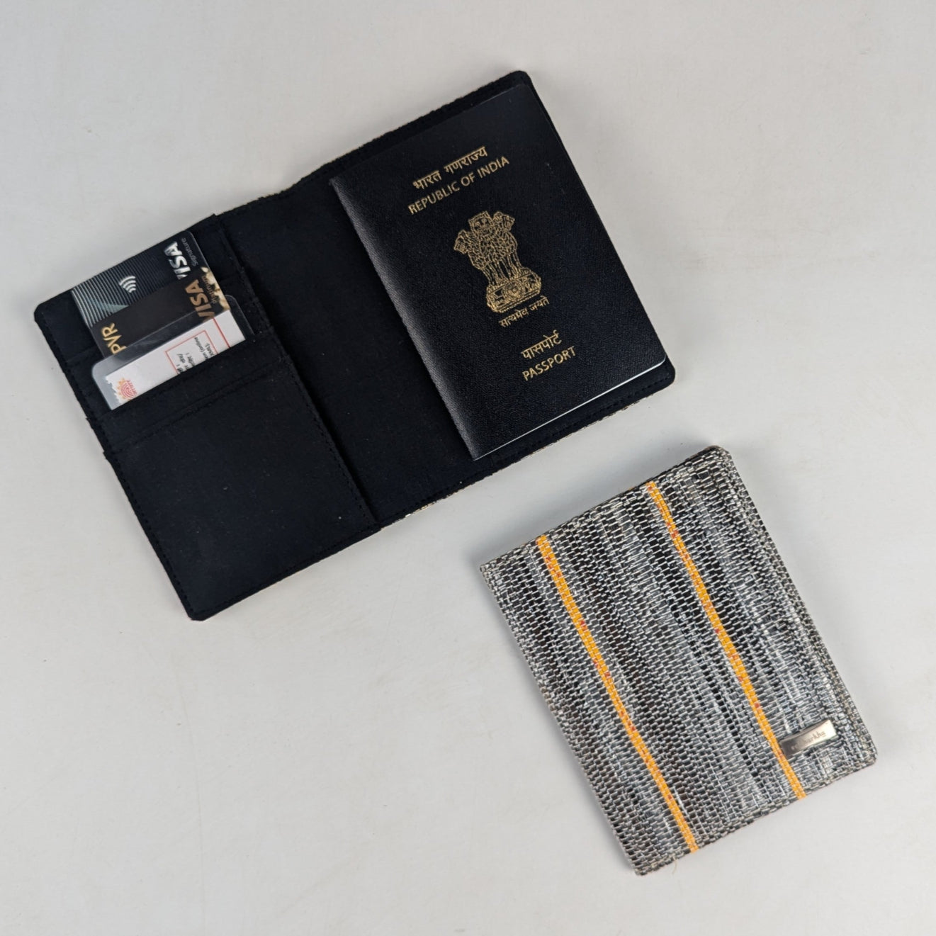 Upcycled Handcrafted Passport Cover (PC0425-014) PS_W