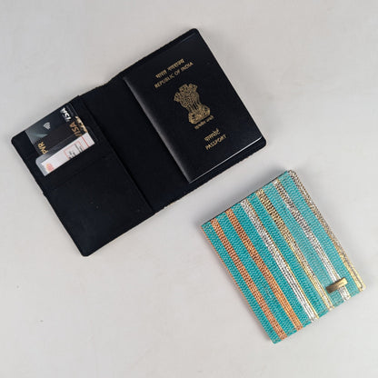 Upcycled Handcrafted Passport Cover (PC0425-005) PS_W