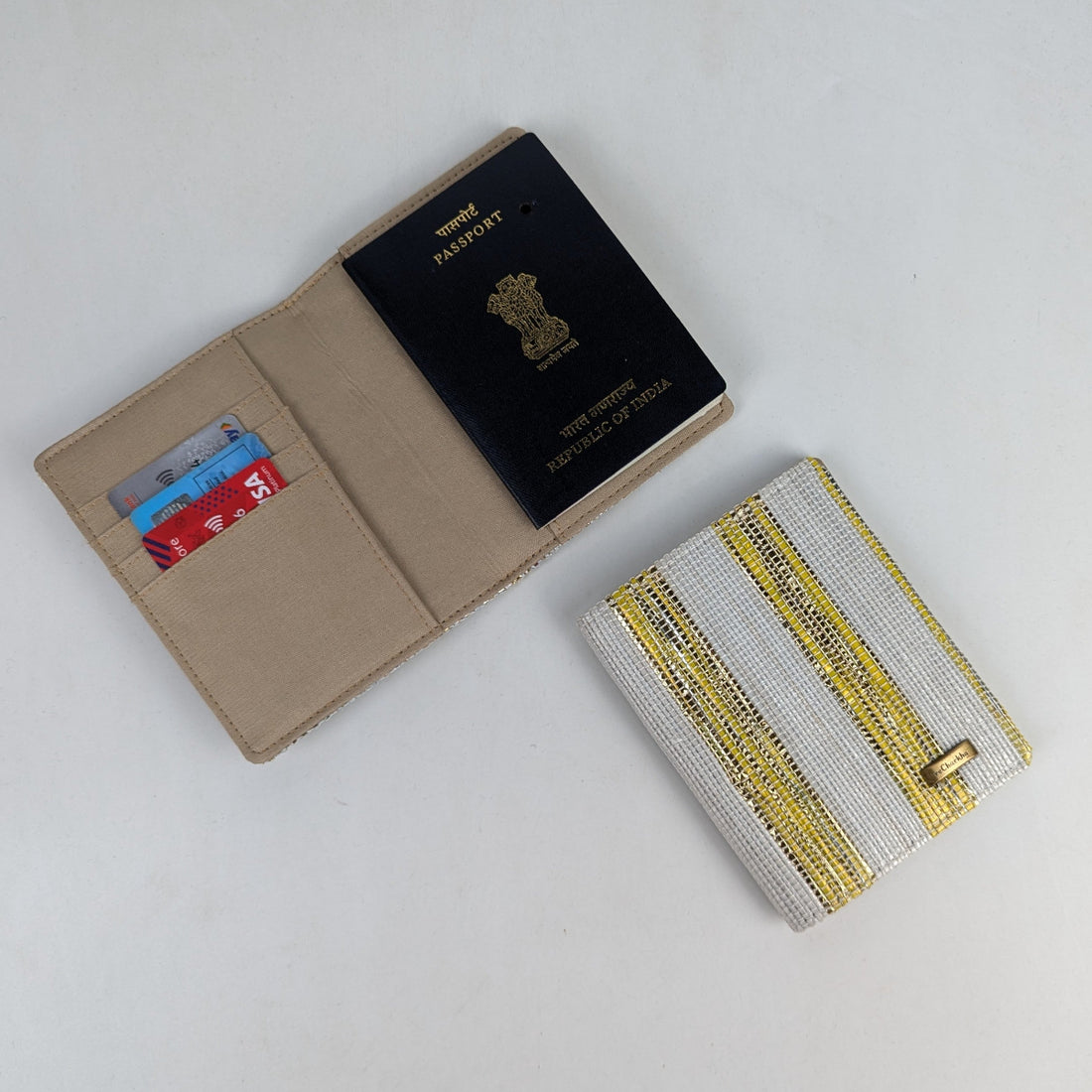 Upcycled Handcrafted Passport Cover (PC0126-019) PS_W