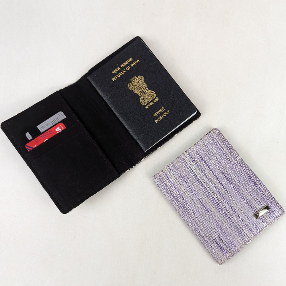 Upcycled Handcrafted Passport Cover (PC0526-003) PS_W
