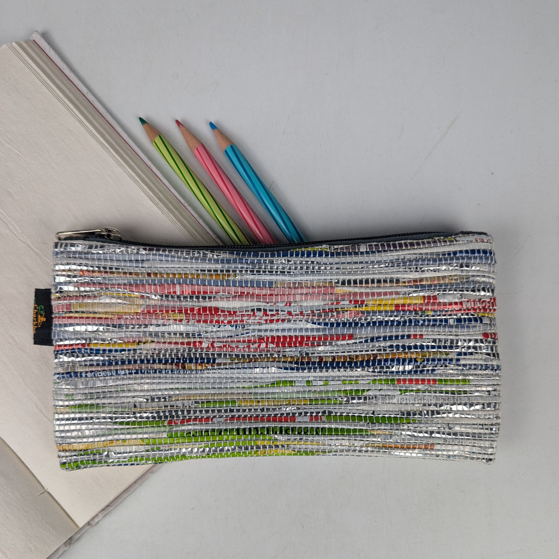 Upcycled Handwoven Pencil Pouch (PP0825-021) PS_W