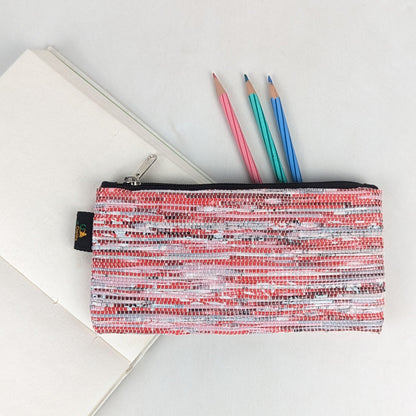 Upcycled Handcrafted Pencil Pouch (PP0526-028) PS_W