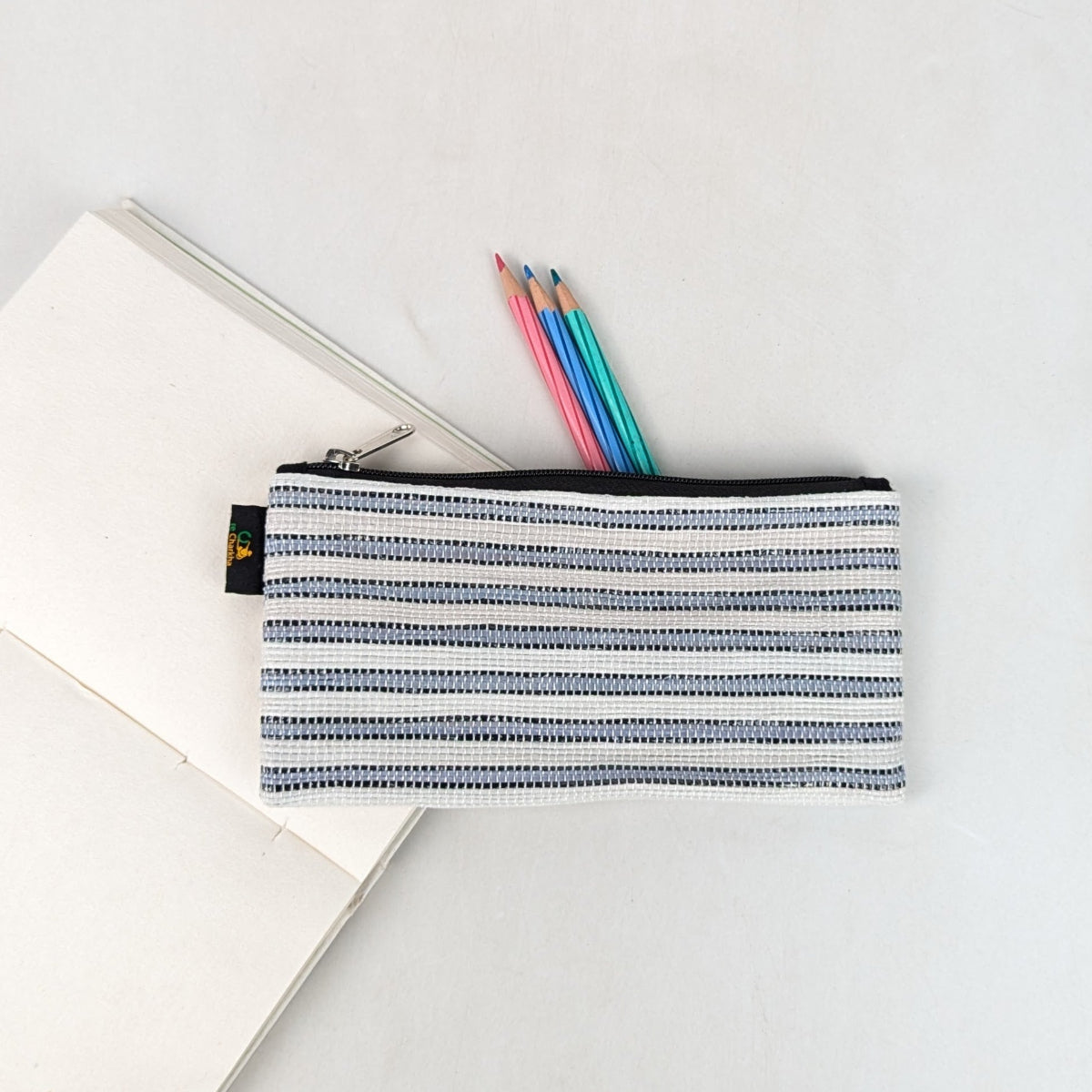 Upcycled Handcrafted Pencil Pouch (PP0626-027)