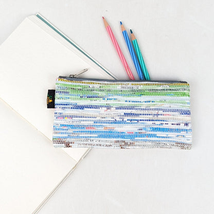 Upcycled Handcrafted Pencil Pouch (PP0726-013) 