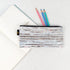 Upcycled Handcrafted Pencil Pouch (PP0726-021) 