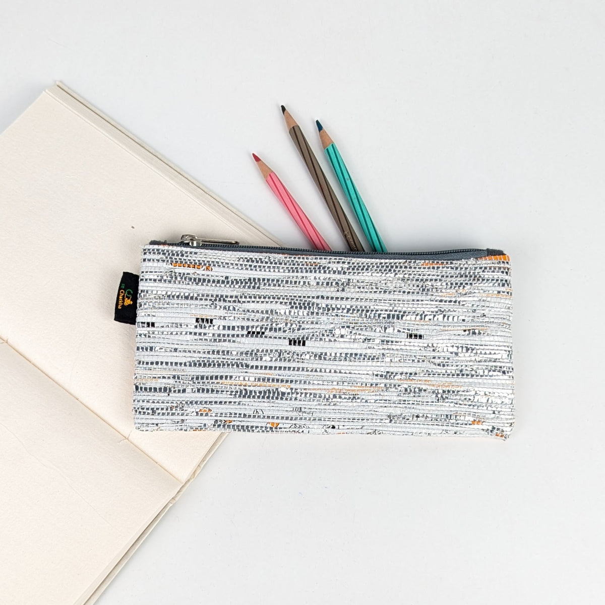 Upcycled Handcrafted Pencil Pouch (PP0926-007)