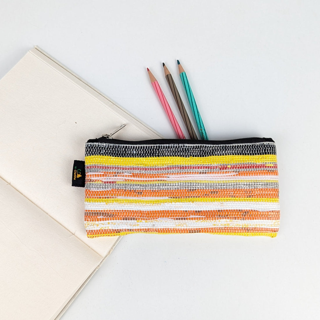 Upcycled Handcrafted Pencil Pouch (PP0926-026)