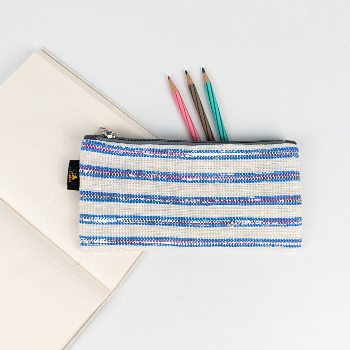 Upcycled Handcrafted Pencil Pouch (PP0926-027)